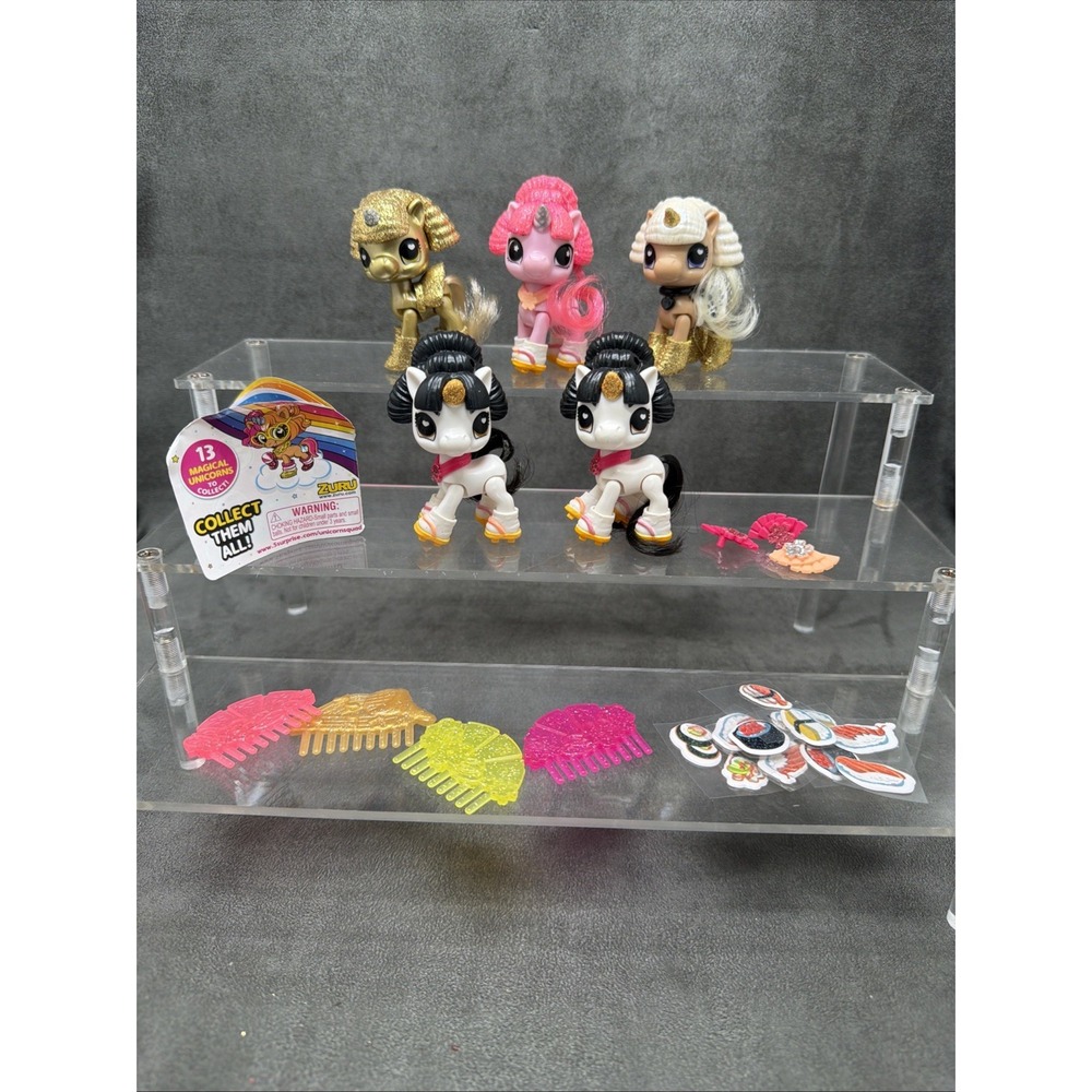 Zuru 5 Surprise Unicorn Squad Series 1 Unicorn Figures Lot